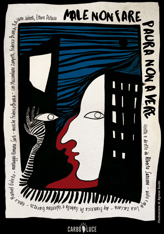 male non fare paura non avere locandina